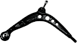 4-Piece Kit Front, Driver and Passenger Side, Outer, Lower Suspension Kit, Includes (2) Control Arm and (2) Tie Rod End