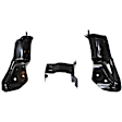 2005 Chevrolet Tahoe Z71 - 4-Piece Kit Front Bumper, Primed, Includes (1) Bumper, (3) Bumper Bracket, (1) Bumper Trim, and (1) Valance