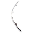 3-Piece Kit Front, Driver and Passenger Side Bumper Trim, Chrome, includes (2) Bumper Trim, and (1) Grille Assembly