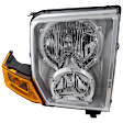 2006 Jeep Commander - 4-Piece Kit Halogen Headlight, With bulb(s), OE Replacement,  Includes (2) Headlight and (2) Fog Light
