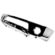 2006 Nissan Frontier - 3-Piece Kit Front, Lower Bumper,  For Models With Off Road Package, Chrome, Extended Cab Pickup,  Includes (1) Bumper, (1) Bumper Trim, and (1) Valance