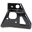 3-Piece Kit, Front Bumper, Chrome, Includes (1) Bumper and (2) Bumper Bracket