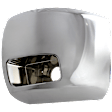 3-Piece Kit Front, Driver and Passenger Side Bumper End, Chrome, Plastic, Includes (2) Bumper End and (1) Valance
