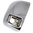 3-Piece Kit Front, Driver and Passenger Side Bumper End, Chrome, Plastic, Includes (2) Bumper End and (1) Valance