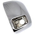 3-Piece Kit Front, Driver and Passenger Side Bumper End, Chrome, Plastic, Includes (2) Bumper End and (1) Valance