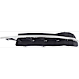 2008-2012 Chevrolet Malibu - 3-Piece Kit Front, Driver and Passenger Side, Outer Fog Light Cover, Primed, includes (1) Bumper Grille and (2) Fog Light Cover
