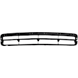 2008-2012 Chevrolet Malibu - 3-Piece Kit Front, Driver and Passenger Side, Outer Fog Light Cover, Primed, includes (1) Bumper Grille and (2) Fog Light Cover