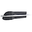2008-2012 Chevrolet Malibu - 3-Piece Kit Front, Driver and Passenger Side, Outer Fog Light Cover, Primed, includes (1) Bumper Grille and (2) Fog Light Cover