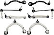 8-Piece Kit Control Arm Includes (6) Control Arm and (2) Sway Bar Link