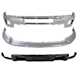 2011 Chevrolet Silverado 2500 HD - 3-Piece Kit Front Bumper, Chrome, Includes (1) Bumper, (1) Bumper Trim, and (1) Valance