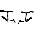 3-Piece Kit Front, Driver and Passenger Side Bumper Bracket, Includes (1) Bumper Bracket and (2) Fog Light