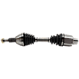 4-Piece Kit Front, Driver and Passenger Side Axle Assembly, New Kit, includes (2) Axle Assembly and (2) Wheel Hub