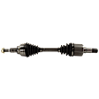 4-Piece Kit Front, Driver and Passenger Side Axle Assembly, New Kit, includes (2) Axle Assembly and (2) Wheel Hub
