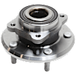 4-Piece Kit Front, Driver and Passenger Side Axle Assembly, New Kit, includes (2) Axle Assembly and (2) Wheel Hub