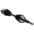 4-Piece Kit Front, Driver and Passenger Side Axle Assembly, New Kit, includes (2) Axle Assembly and (2) Wheel Hub