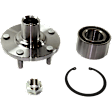 4-Piece Kit Front, Driver and Passenger Side Axle Assembly, New Kit, includes (2) Axle Assembly and (2) Wheel Hub
