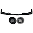 3-Piece Kit Front Bumper Trim, Primed, Includes (1) Bumper Trim and (2) Fog Light Cover