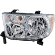 2010 Toyota Tundra - 4-Piece Kit Halogen Headlight, With bulb(s), OE Replacement,  Includes (2) Headlight and (2) Fog Light