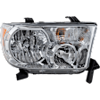 2010 Toyota Tundra - 4-Piece Kit Halogen Headlight, With bulb(s), OE Replacement,  Includes (2) Headlight and (2) Fog Light