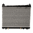 2-Piece Kit Radiator, 4 Cyl 1.5L, includes (1) A/C Condenser and (1) Radiator