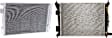 2012 Kia Rio - 2-Piece Kit Radiator, Automatic Transaxle, 1.6L 4Cyl,  Includes (1) A/C Condenser and (1) Radiator