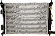 2012 Kia Rio - 2-Piece Kit Radiator, Automatic Transaxle, 1.6L 4Cyl,  Includes (1) A/C Condenser and (1) Radiator