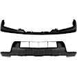 2-Piece Kit Front, Upper Bumper Trim, Primed, Includes (1) Bumper Trim and (1) Valance