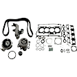 2-Piece Kit Timing Belt Kit, 1.8L, 4Cyl Water Pump Included Includes (1) Cylinder Head Gasket and (1) Timing Belt Kit