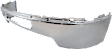 2-Piece Kit, Front Bumper, Chrome, Includes (1) Bumper and (1) Bumper Reinforcement