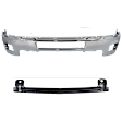 2014 Chevrolet Silverado 2500 HD - 2-Piece Kit Front Bumper, Chrome,  Includes (1) Bumper and (1) Bumper Reinforcement
