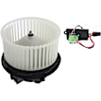2005 Chevrolet Avalanche 1500 - 2-Piece Kit Blower Motor, For Models Without Automatic Temperature Control and Custom Center Console,  Includes (1) Blower Motor and (1) Blower Motor Resistor