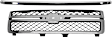 2012 Chevrolet Silverado 2500 HD LTZ - 2-Piece Kit Grille, Chrome Shell with Painted Black Insert,  Includes (1) Grille Assembly and (1) Hood Molding