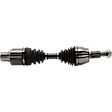2-Piece Kit Front Axle Assembly - New 2-Piece Kit, Includes (1) Axle Assembly and (1) Wheel Hub