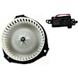 2002 Chevrolet Trailblazer - 2-Piece Kit Blower Motor, For Models Without Rear A/C,  Includes (1) Blower Motor and (1) Blower Motor Resistor