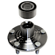 2002 Honda Accord - 2-Piece Kit Front or Rear, Driver or Passenger Side Wheel Hub, 5 Lugs, Without Bearing,  Includes (1) Wheel Bearing and (1) Wheel Hub