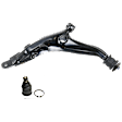 2-Piece Kit Front, Driver Side, Lower Control Arm Kit, Includes (1) Control Arm and (1) Ball Joint