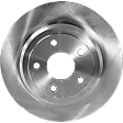 2015 Jeep Grand Cherokee - 4-Piece Kit Rear Brake Disc and Pad Kit, Plain Surface, 5 Lugs, 329.95 mm, Ceramic, 330mm Front Disc, 3.0L 6Cyl, Pro-Line Series  Includes (2) Brake Disc and (1) Brake Pad Set