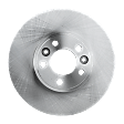 2-Wheel Set Front Brake Disc and Pad Kit, Plain Surface 5 Lugs 315.47 mm Ceramic Pro-Line Series, Includes (2) Disc and (1) Pad Set
