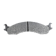 2007 Ford E-350 Super Duty - 2-Wheel Set Front Brake Disc and Pad Kit, Plain Surface 8 Lugs 330.96 mm Semi-metallic Pro-Line Series, Includes (2) Brake Disc and (1) Brake Pad Set