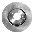 2011 Ford Escape Limited Hybrid - 2-Wheel Set Front Brake Disc and Pad Kit, Plain Surface, 5 Lugs, 302.77 mm, Ceramic, 2.5L 4Cyl, Pro-Line Series  Includes (2) Disc and (1) Pad Set