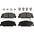 2011 Ford Escape Limited Hybrid - 2-Wheel Set Front Brake Disc and Pad Kit, Plain Surface, 5 Lugs, 302.77 mm, Ceramic, 2.5L 4Cyl, Pro-Line Series  Includes (2) Disc and (1) Pad Set