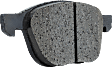 2008 Volvo S40 - 4-Piece Kit Front Brake Disc and Pad Kit, Plain Surface, 5 Lugs, 299.97 mm, Ceramic,  300mm  Disc, 2.5L 5Cyl, Pro-Line Series  Includes (2) Brake Disc and (1) Brake Pad Set