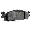2014 Ford Taurus - 4-Piece Kit Front Brake Disc and Pad Kit, Plain Surface, 5 Lugs, 325.12 mm, Ceramic, For Models with Standard Duty Brake, 325mm Diameter, 3.5L 6Cyl, Pro-Line Series  Includes (2) Brake Disc and (1) Brake Pad Set
