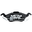 2-Wheel Set Front Brake Disc and Pad Kit, Plain Surface 4 Lugs 257.81 mm Semi-metallic Pro-Line Series, Includes (1) Brake Pad Set and (2) Brake Disc