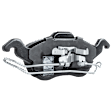 2-Wheel Set Front Brake Disc and Pad Kit, Plain Surface 4 Lugs 257.81 mm Semi-metallic Pro-Line Series, Includes (1) Brake Pad Set and (2) Brake Disc