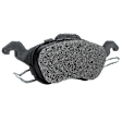 2-Wheel Set Front Brake Disc and Pad Kit, Plain Surface 4 Lugs 257.81 mm Semi-metallic Pro-Line Series, Includes (1) Brake Pad Set and (2) Brake Disc
