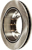 2018 Ford E-350 Super Duty - 2-Wheel Set Rear Brake Disc and Pad Kit, Plain Surface, 8 Lugs, 344.93 mm, Semi-metallic, SRW, 6.8L 10Cyl, Pro-Line Series  Includes (2) Disc and (1) Pad Set