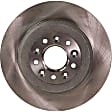 2007 Ford Freestyle - 2-Wheel Set Rear Brake Disc and Pad Kit, Plain Surface, 5 Lugs, 329.95 mm, Ceramic, 3.0L 6Cyl, Pro-Line Series  Includes (2) Disc and (1) Pad Set