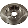 2007 Ford Freestyle - 2-Wheel Set Rear Brake Disc and Pad Kit, Plain Surface, 5 Lugs, 329.95 mm, Ceramic, 3.0L 6Cyl, Pro-Line Series  Includes (2) Disc and (1) Pad Set