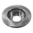 2006 Dodge Sprinter 2500 - 4-Wheel Set Front and Rear Brake Disc and Pad Kit, Plain Surface, 5 Lugs, Front-284.48 mm/Rear-272.03 mm, Front-Organic/Rear-Semi-Metallic, 2.7L 5Cyl, Pro-Line Series  Includes (4) Disc and (2) Pad Set